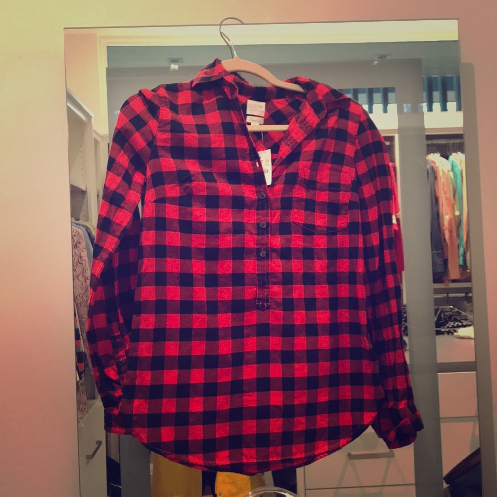Jcrew plaid shirt